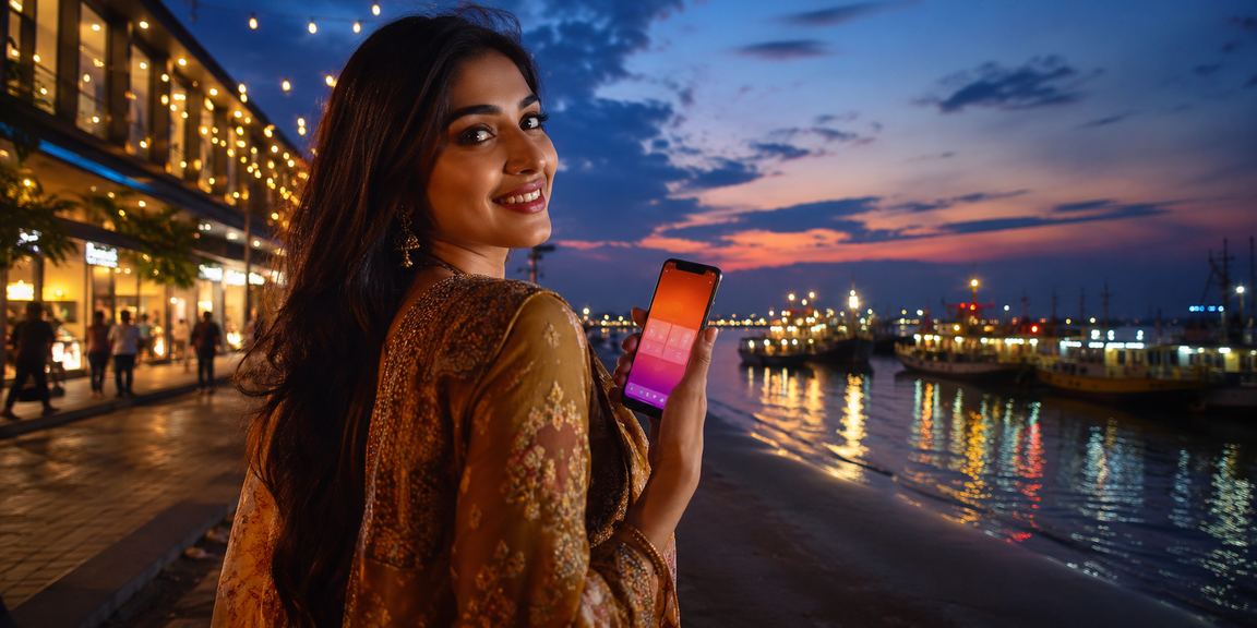 চট্টগ্রামের সমুদ্র সৈকতে মোবাইলে পেমেন্ট ও পুরস্কার দাবি